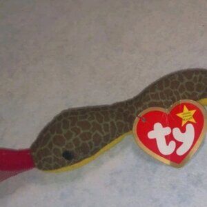 Ty Slither The Snake Beanie Baby 1999 Vintage